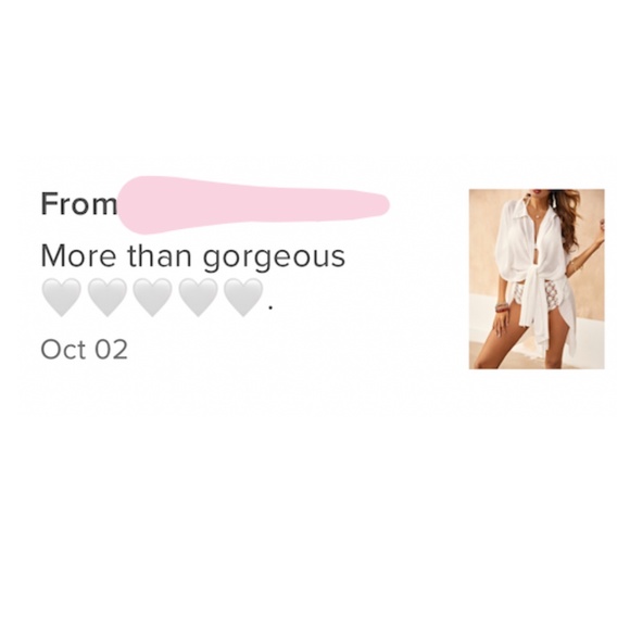 White Beach Coverup Poncho Style Shirt - Picture 8 of 9